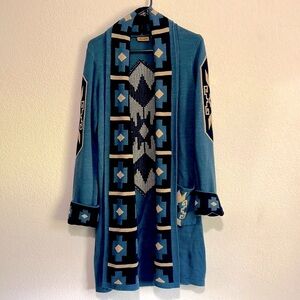 WRANGLER long Sweater Duster small